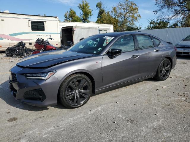 ACURA TLX TECH A 2021 with VIN 19UUB6F59MA007015 - Photo from auction