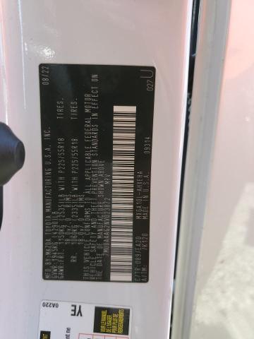Photo 14 from auction – 2022 TOYOTA COROLLA CROSS XLE with VIN 7MUDAAAG2NV023872