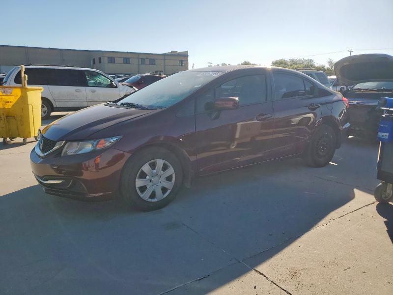 HONDA CIVIC LX 2015 with VIN 19XFB2F5XFE105390 - Photo from auction