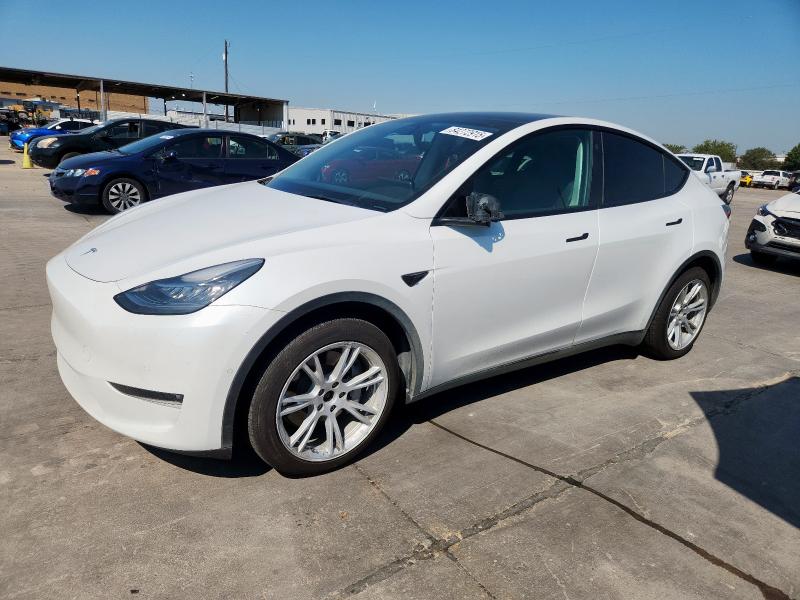 TESLA MODEL Y 2021 with VIN 5YJYGDEE5MF255969 - Photo from auction