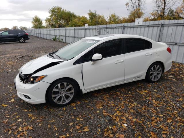 HONDA CIVIC SI 2012 with VIN 2HGFB6E5XCH200980 - Photo from auction
