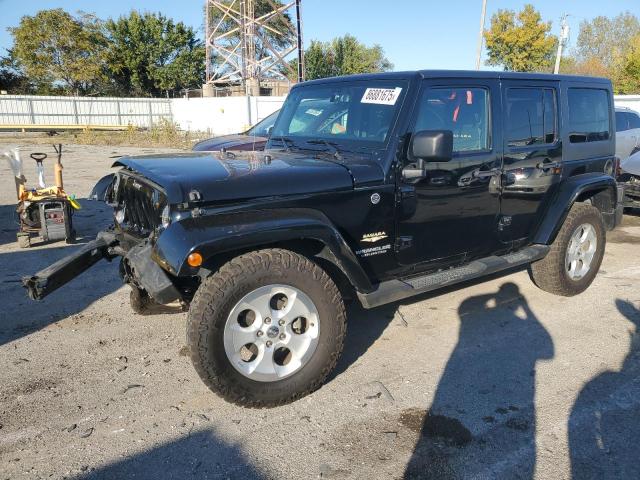 JEEP WRANGLER U 2014 with VIN 1C4BJWEG8EL224802 - Photo from auction