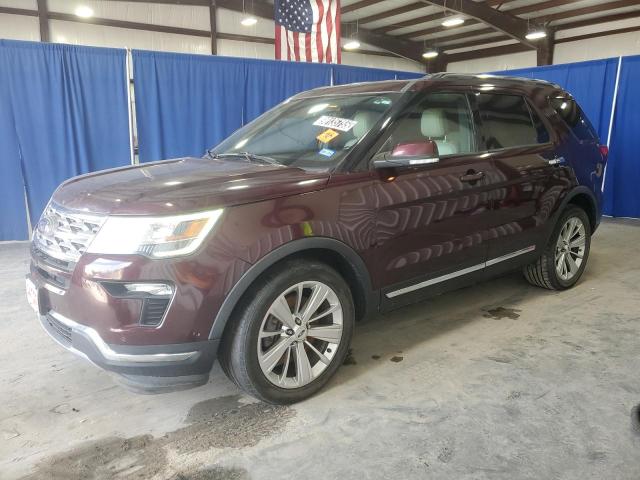 FORD EXPLORER L 2018 with VIN 1FM5K7FH5JGC69380 - Photo from auction
