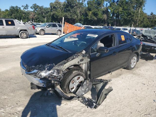 HONDA CIVIC LX 2014 with VIN 19XFB2F57EE055840 - Photo from auction