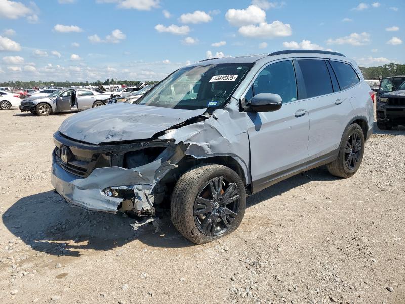 HONDA PILOT SE 2022 with VIN 5FNYF5H21NB024174 - Photo from auction