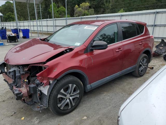 TOYOTA RAV4 LE 2018 with VIN 2T3ZFREV8JW425025 - Photo from auction