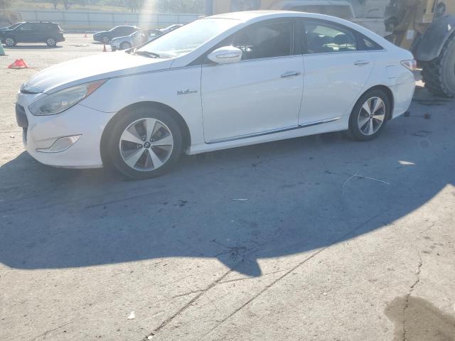 HYUNDAI SONATA HYB 2011 with VIN KMHEC4A45BA007458 - Photo from auction