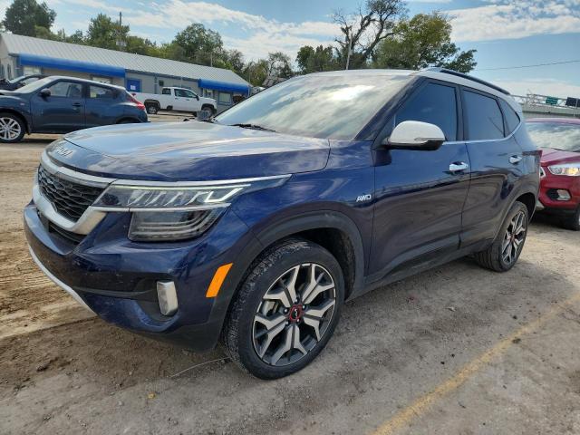 KIA SELTOS SX 2022 with VIN KNDETCA27N7255841 - Photo from auction