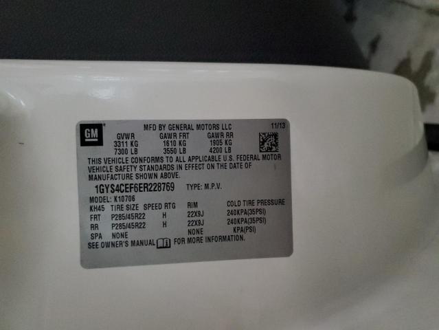 Zdjęcie 14 z aukcji – 2014 CADILLAC ESCALADE P z VIN 1GYS4CEF6ER228769