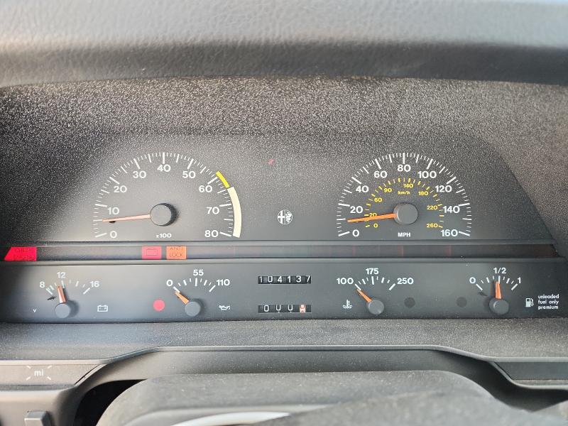 Photo 9 from auction – 1991 ALFA ROMEO 164 L with VIN ZAREA43L6M6178729