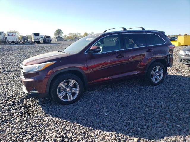 TOYOTA HIGHLANDER 2014 with VIN 5TDDKRFHXES030107 - Photo from auction