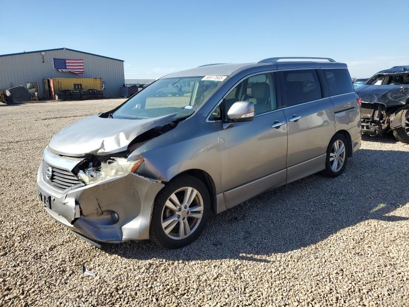 NISSAN QUEST S 2012 with VIN JN8AE2KP0C9051207 - Photo from auction