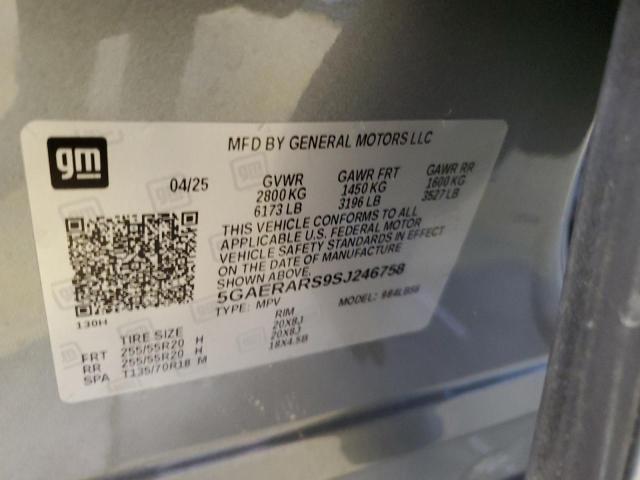 Photo 14 from auction – 2025 BUICK ENCLAVE PR with VIN 5GAERARS9SJ246758