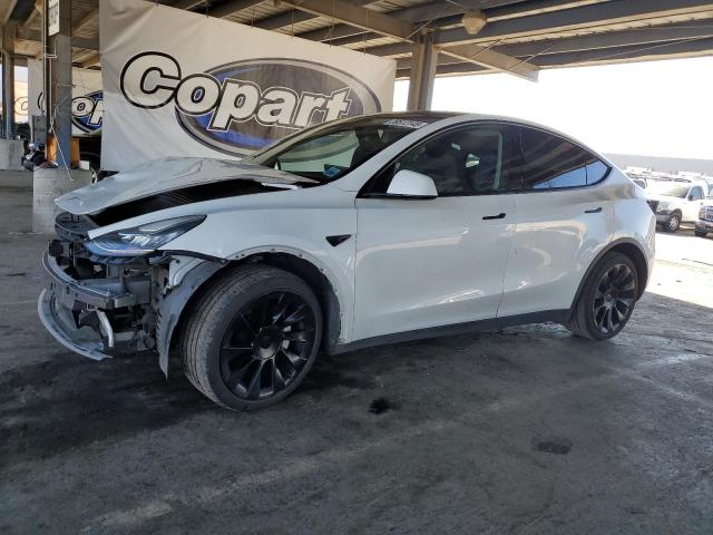 TESLA MODEL Y 2020 with VIN 5YJYGDEE8LF004345 - Photo from auction