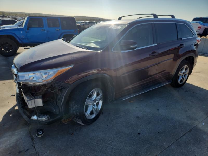 TOYOTA HIGHLANDER 2015 with VIN 5TDYKRFH0FS094031 - Photo from auction