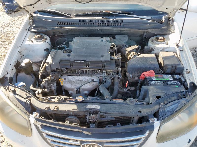 Photo 11 from auction – 2009 KIA SPECTRA EX with VIN KNAFE221095654801