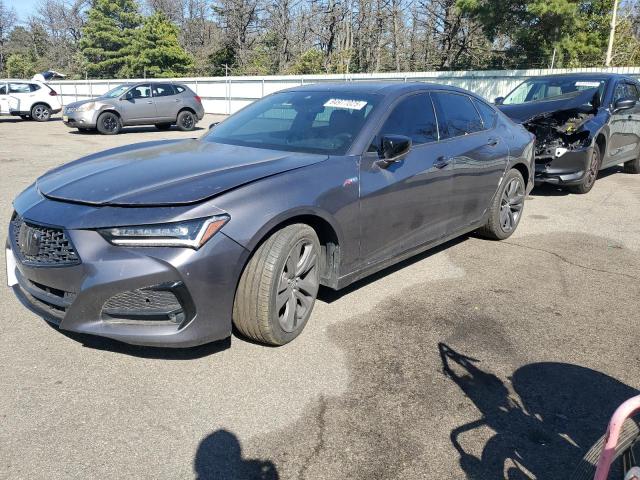 ACURA TLX TECH A 2022 with VIN 19UUB6F55NA001021 - Photo from auction