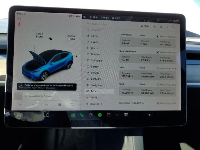 Foto 9 de la subasta – 2021 TESLA MODEL Y con VIN 5YJYGDEE2MF242094