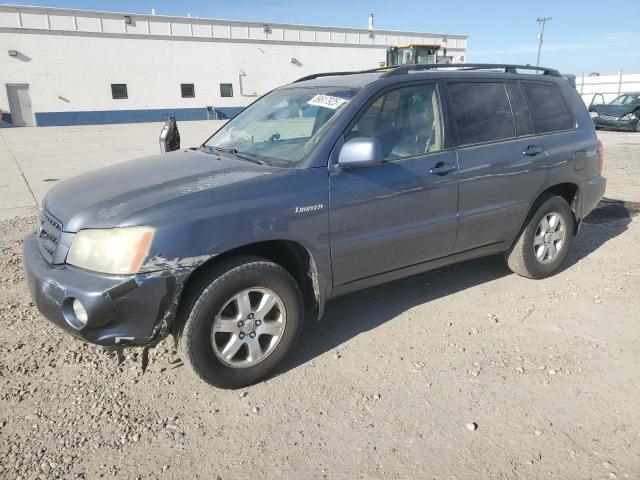 TOYOTA HIGHLANDER 2003 with VIN JTEHF21A630150666 - Photo from auction