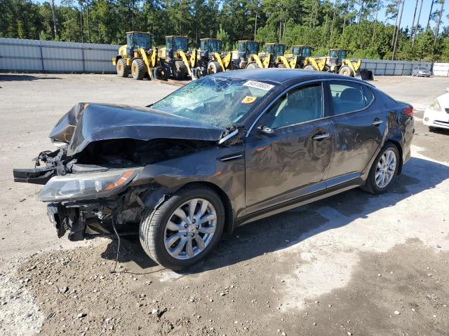 KIA OPTIMA EX 2014 with VIN 5XXGN4A70EG320878 - Photo from auction