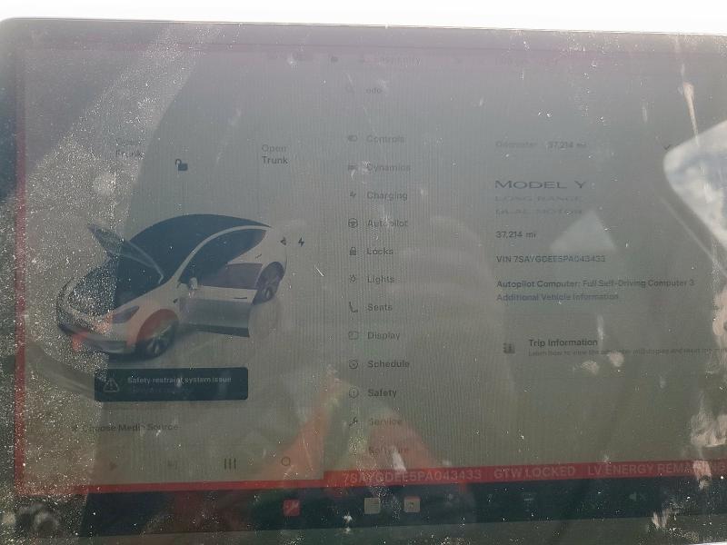 صورة رقم 9 من المزاد - 2023 TESLA MODEL Y مع VIN 7SAYGDEE5PA043433