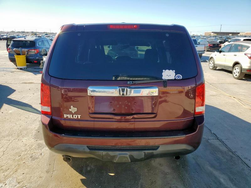 Photo 6 from auction – 2014 HONDA PILOT EXL with VIN 5FNYF3H60EB023590