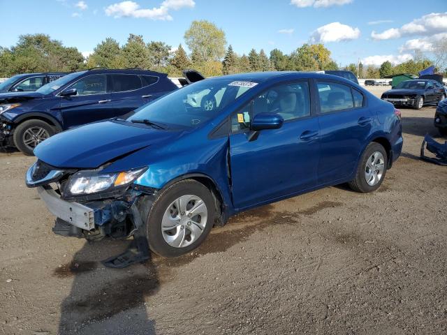 HONDA CIVIC LX 2014 with VIN 19XFB2F54EE059778 - Photo from auction