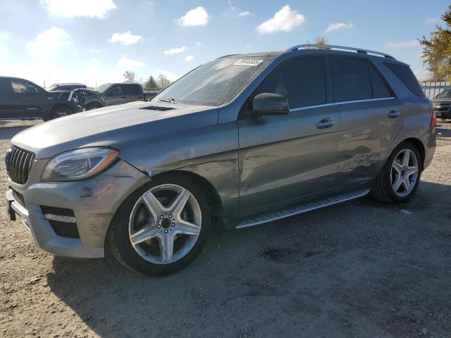 MERCEDES-BENZ ML 350 BLU 2015 with VIN 4JGDA2EB5FA601990 - Photo from auction