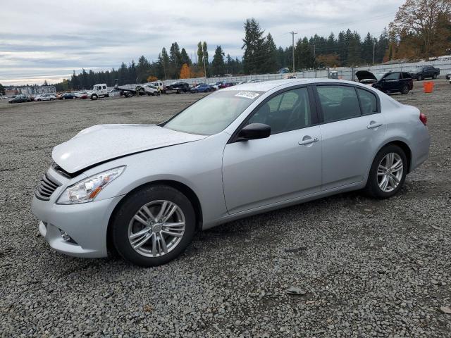 INFINITI G25 BASE 2011 with VIN JN1DV6APXBM603344 - Photo from auction