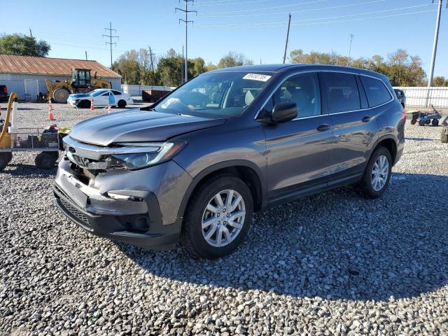 HONDA PILOT LX 2019 with VIN 5FNYF6H1XKB056954 - Photo from auction