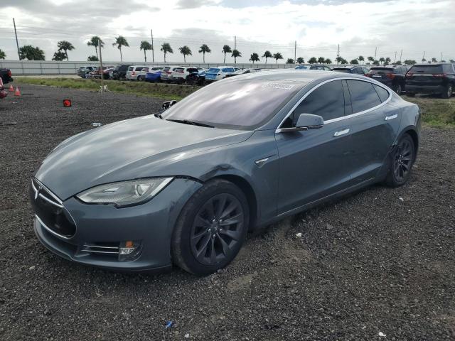 TESLA MODEL S 2013 with VIN 5YJSA1DN1DFP25857 - Photo from auction