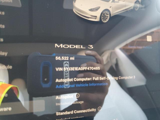 Photo 9 from auction – 2023 TESLA MODEL 3 with VIN 5YJ3E1EA0PF470465