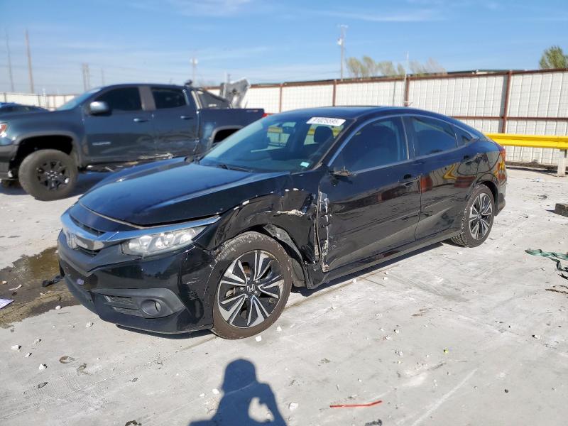 HONDA CIVIC EX 2018 with VIN 2HGFC1F35JH642138 - Photo from auction