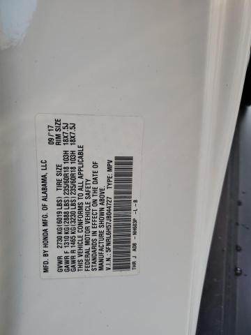 Photo 14 from auction – 2018 HONDA ODYSSEY EX with VIN 5FNRL6H57JB044727