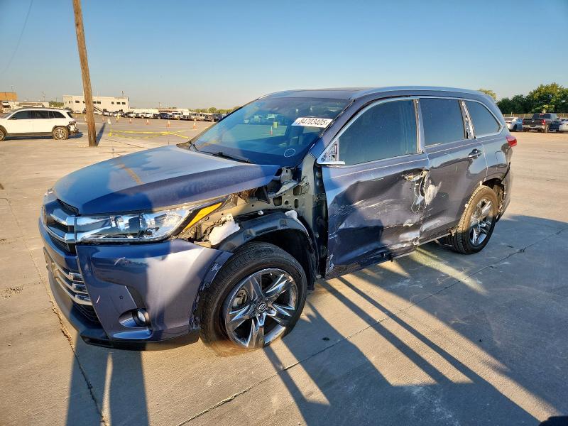 TOYOTA HIGHLANDER 2019 with VIN 5TDYZRFH4KS304314 - Photo from auction