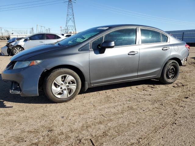 HONDA CIVIC LX 2013 with VIN 19XFB2F57DE239481 - Photo from auction