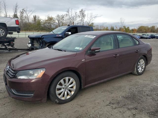 VOLKSWAGEN PASSAT S 2014 with VIN 1VWAT7A36EC092585 - Photo from auction