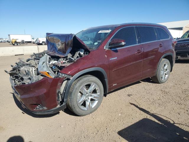TOYOTA HIGHLANDER 2016 with VIN 5TDDCRFH1GS014829 - Photo from auction