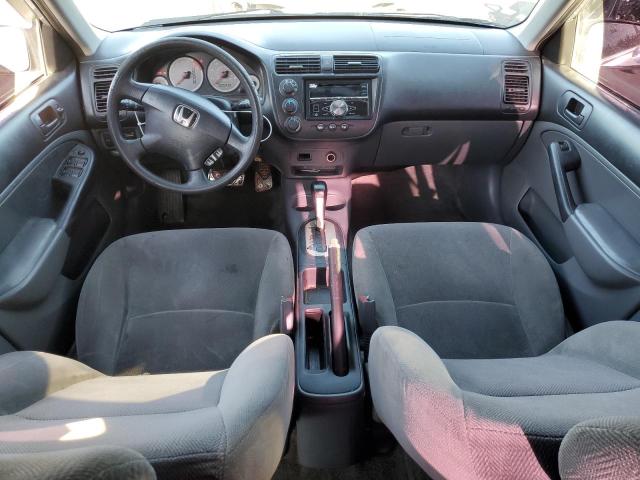 Photo 8 from auction – 2001 HONDA CIVIC LX with VIN 2HGES16541H533010