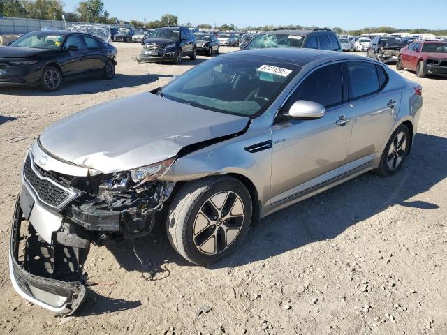 KIA OPTIMA HYBRID 2013 with VIN KNAGM4AD0D5039575 - Photo from auction