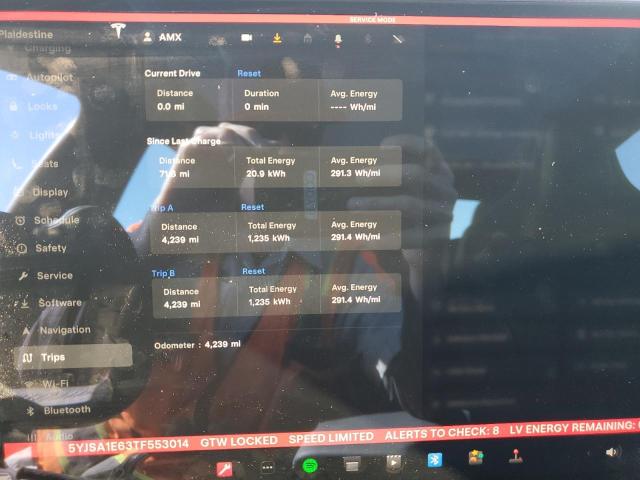 Photo 9 from auction – 2026 TESLA MODEL S with VIN 5YJSA1E63TF553014