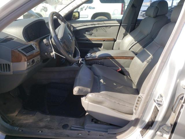 Photo 7 from auction – 2004 BMW 745 LI with VIN WBAGN63454DS46751