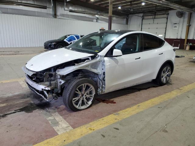 TESLA MODEL Y 2022 with VIN 7SAYGDEE6NF422716 - Photo from auction