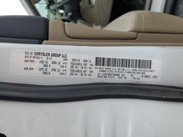Photo 14 from auction – 2015 JEEP GRAND CHER with VIN 1C4RJFBG6FC604869