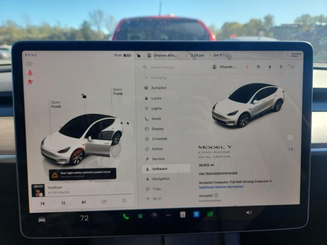 Photo 9 from auction – 2023 TESLA MODEL Y with VIN 7SAYGDEE0PA114358