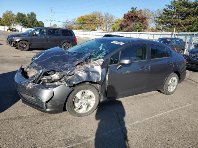 HONDA CIVIC LX 2013 with VIN 19XFB2F56DE074314 - Photo from auction