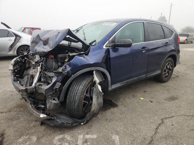 HONDA CR-V SE 2016 with VIN 5J6RM4H47GL121444 - Photo from auction