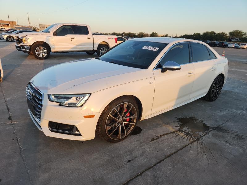 AUDI S4 PRESTIGE 2018 with VIN WAUC4AF43JA002593 - Photo from auction