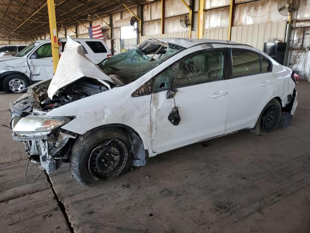 HONDA CIVIC LX 2013 with VIN 19XFB2F50DE076950 - Photo from auction