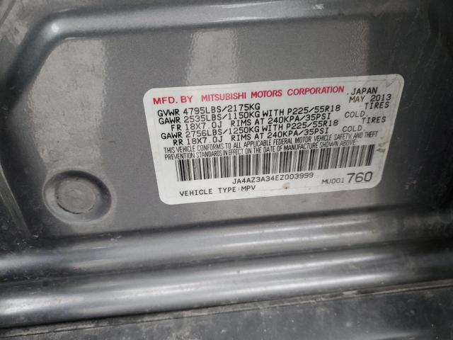 Photo 14 from auction – 2014 MITSUBISHI OUTLANDER with VIN JA4AZ3A34EZ003999